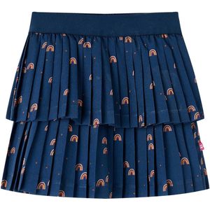 vidaXL - Kinderrokje - 128 - marineblauw