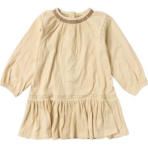 Your Wishes Fabienne Jurken Meisjes - Kleedje - Rok - Jurk - Beige - Maat 92