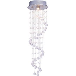 CCLIFE - Led-hanglamp - Kristallen kroonluchter - Plafondlamp voor Woonkamer en eetkamer - [Energieklasse E] - Lampen - Hanglampen