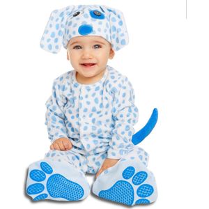 VIVING COSTUMES / JUINSA - Luxe kleine hond kostuum met speen voor baby's - 86/92 (1-2 jaar) - Kinderkostuums