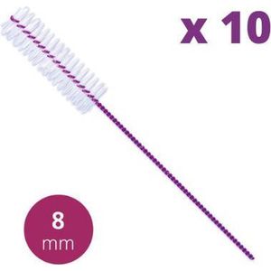 Lactona Interdentaal Ragers - Large 8mm - Violet - 2 gripzak x 5 stuks - Voordeelpakket