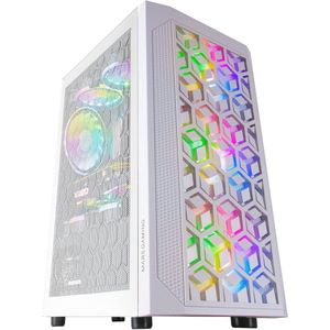 Gaming PC Behuizing Micro ATX met Mesh Ontwerp en RGB Ventilatoren