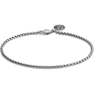 Lucleon - Heren - Roestvrij Staal Schakelarmband - Staal