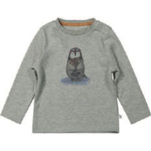 Ducky Beau longsleeve maat 68 grey melange