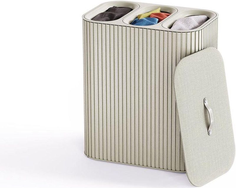 Joseph Joseph - Tota Trio Luxe - Wasmand - Ecru - 90L