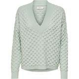 ONLY - ONLGILJA - Dames Trui - Lang Gebreid Vest - Ballonmouw