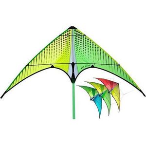 Prism Stacker-kite Neutrino 100 Cm Nylon/carbon Groen/geel