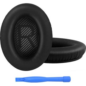 MMOBIEL Oorkussens voor Bose QuietComfort 35 (QC35) / Bose Quiet Comfort 35 II (QC35 II) Over-ear Hoofdtelefoon - Protein PU Koptelefoon Oorkussens - Hoofdtelefoon Earpads