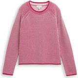 Tom Tailor Gebreide trui met ronde hals