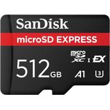 SanDisk - MicroSDXC Express - 512GB - Geheugenkaart