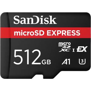 SanDisk - MicroSDXC Express - 512GB - Geheugenkaart