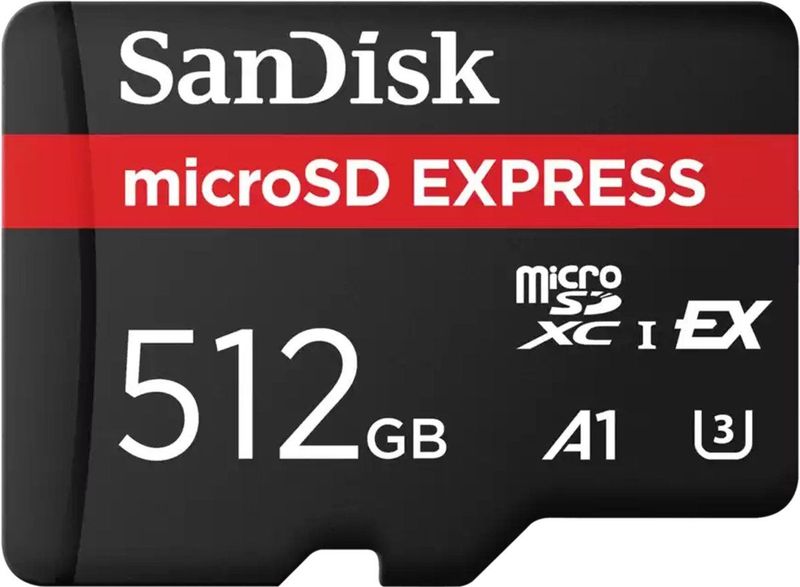 SanDisk - MicroSDXC Express - 512GB - Geheugenkaart