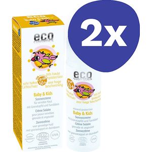 Eco Cosmetics Baby Zonnebrandcreme SPF50+ (2x 50ml)