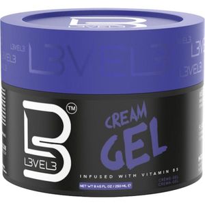 LEVEL3 Cream Gel - Glanzende Haar gel 250ml