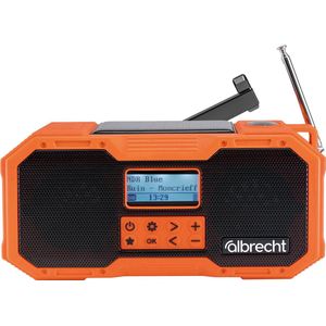 Albrecht DA 911 Noodradio - DAB Radio Oranje