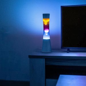 Lavalamp - Sfeerlamp - LED lamp - Nachtlamp - Blauw