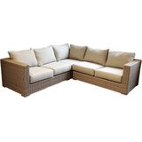 Your Own Living Houston Hoek loungebank - Bamboo