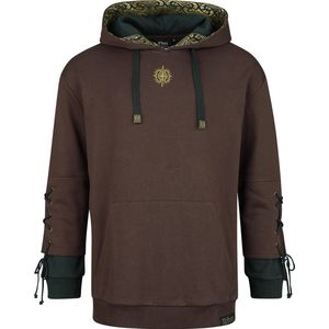 The Lord Of The Rings Kapuzenpullover Rohirrim - Oversize Heren Trui met capuchon - bruin - M