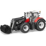 bruder 3181 Steyr 6300 Terrus CVT met frontlader