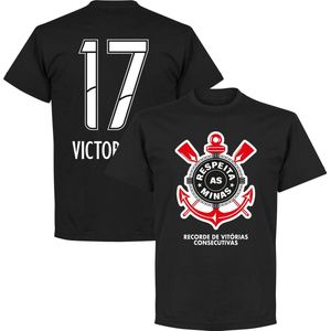 Corinthians Victoria A. 17 Minas T-Shirt - Zwart  - 5XL