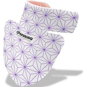 Panacea LED Neck & Décolleté Light Therapy – Collageen - Red Light Therapy- 100 Quattro Chip LEDs – 4 Kleuren Lichttherapie – Anti-Aging – Oplaadbaar – Medisch Siliconen – Voor Nek en Decolleté