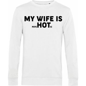 7431 - Sweater - My wife is...-White-L