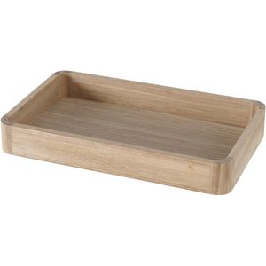 Houten dienblad, 25 cm!
