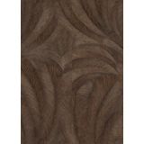 Erismann Elysium Vliesbehang - Bruin Bloemen/Bladeren Patroon