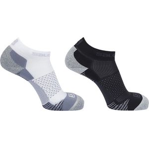 Salomon Sokken - Running Cross - 2pack - Wit/Zwart - 42/44