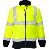 FR31 - Vlamvertragende Antistatische Hi-Vis Fleece Geel maat L
