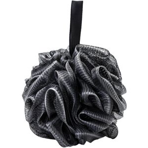 Badbloemenspons Exfoliërende Badbloemenspons Unisex Zwart 2-Pack
