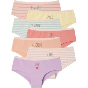 Vertbaudet Lot 7 shortjes voor een week voor meisjes