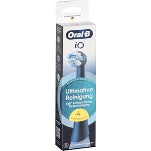 Verwisselbare Borstelkoppen voor Elektrische Tandenborstels - Set van 4 - Geavanceerde Diepe Reinigen - Zwart