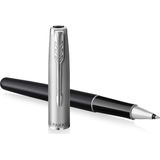 Rollerpen Parker Sonnet Sand Blasted Metal & Black Lacquer F