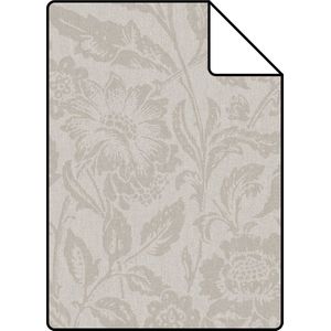 Proefstaal Origin Wallcoverings behang bloemen licht taupe - 347023 - 26,5 x 21 cm