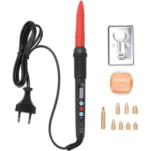 60W Digitale Soldeerbout - Tips voor Heat Set Insert Tool - 8 Stuks M2 M2.5 M3 M4 M5 M6 M7 M8 - EU-stekker
