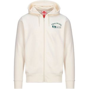 Kappa - Pilla Auth Kontemporary - Sweatshirt - Wit - Heren - Met Rits
