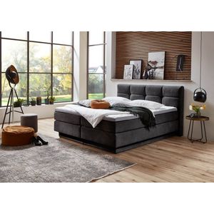 MuBe Boxspring - BX2110 Portage - Boxspring Set - 180X200cm - Antraciet