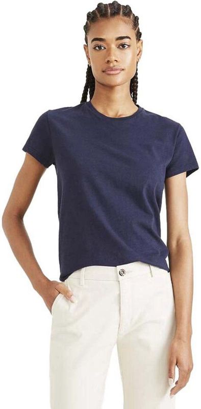 Dockers Favorite T-shirt Met Korte Mouwen Blauw L Man