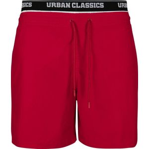 Heren - Mannen - Modern - Short - Menswear - Casual - Streetwear - zwembroek Two in One - rood