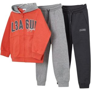 Boys Burgundy Tracksuit for Active Kids