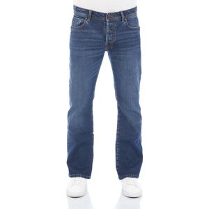 LTB Heren Jeans Broeken Roden bootcut Fit Blauw Volwassenen Denim Jeansbroek