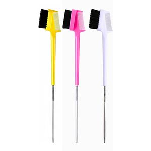 Guardian Beauty Edge Control Borstel- en Kamset - met Stalen Naald - 3-delige Haarstylingtools voor Randjes en Gladstrijken