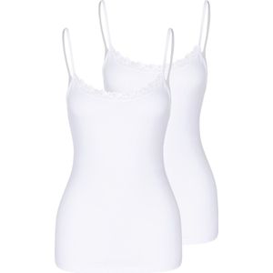 Nina von C Dames spaghettitop 2 pack Cosy