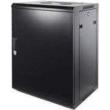 DSIT 15U wandkast met metalen deur 600x450x770mm (BxDxH) - serverbehuizing - serverrack - serverkast - 19 inch