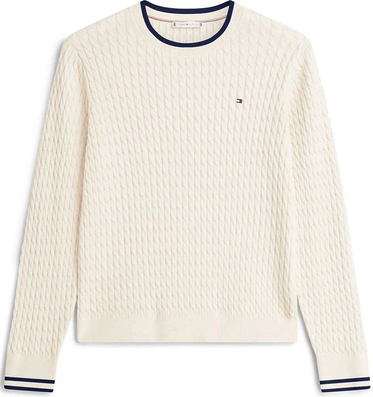 Tommy Hilfiger Ww0ww44993 Trui Beige S Vrouw