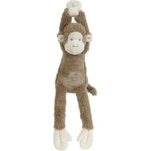 Happy Horse Aap Mickey Muziekknuffel - Bruin - Baby Cadeau