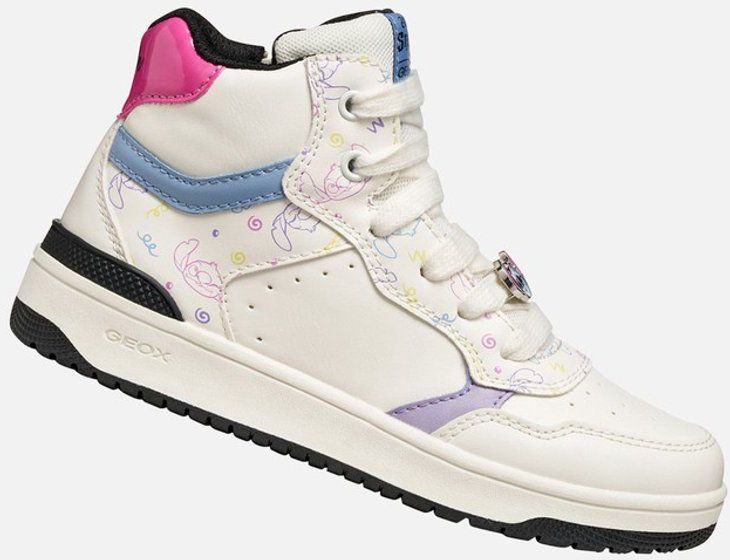 GEOX - Washiba - Sneakers - Wit/Multikleur