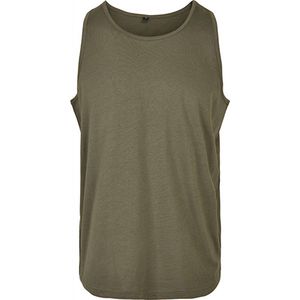 Build your Brand Basic Tank BYBB011 - OLIVE - 4XL