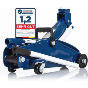 Hydraulische krik 2 ton - Garagekrik voor voertuigen, werkplaats en bandenwissel